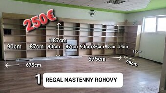Dreveny regal