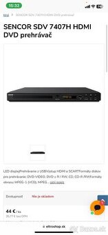 DVD Sencor