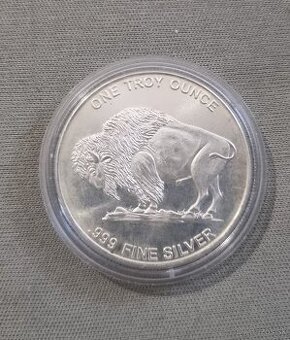 Investičné striebro 1 oz Buffalo