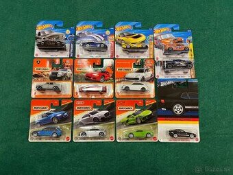 Hot Wheels a Matchbox mix modelov