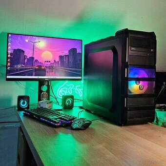 Herný PC so zárukou • i7 4770S • RX 580 8GB • 16G - 1