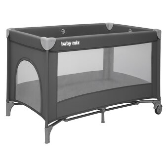 Cestovná postieľka s polohovaním viac typov / farieb