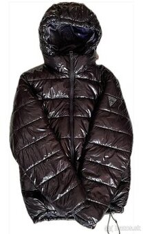 GUESS Shiny Black Puffer Jacket