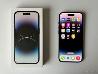 PREDAM/ VYMENIM IPHONE 14 PRO 256GB/ 100% STAV/ SKLO + OBAL