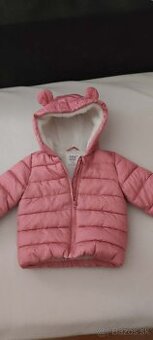 Zimné bundy pre malinké dievčatko