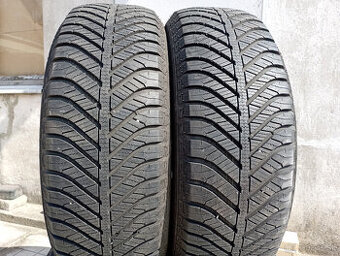 215/60/17 Goodyear celoročné pneu 2ks