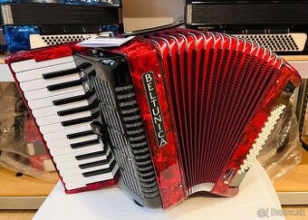 Nový akordeón BELTUNICA Vivaldi- De Luxe 60 basový- nádherný