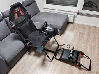 Závodný kokpit + Volant Thrustmaster T300 RS GT