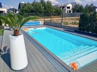 Laminátový bazén s tepelnou izolací PUR