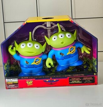 Pizza Planet mimozemšťania Aliens Toy Story original Disney