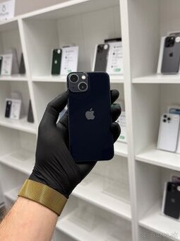 ZÁRUKA 2 ROKY /  Apple iPhone 13 Mini 128GB Midnight, 100%