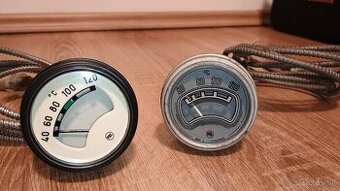2x Kapilárový teplomer PAL pre Zetor 25 / Škoda / TATRA