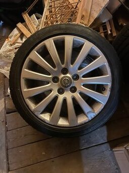 ALU disky Opel Insignia R18 + letné pneu 225/50 R18 (5 mm)