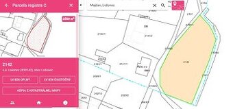 Stavebný pozemok 2 580 m² v rekreačnej oblasti Majdán (Lošon