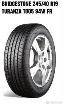 Letné pneumatiky 245/40 R19