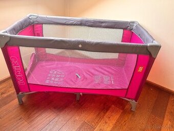 Bomiko cestovná postieľka – skladacia, dobrý stav