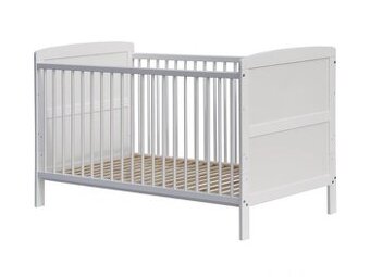 Detská postieľka z masívu 2v1 Kasper - borovica, 140 x 70 cm