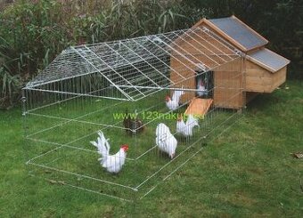 Klietkový výbeh pre hydinu, králiky alebo psíkov