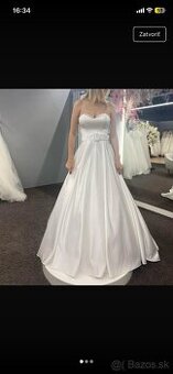 Predám nenosené svadobné saty velkost S.