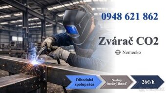 Zvárač CO2/zámočník -  Deggendorf (Nemecko)