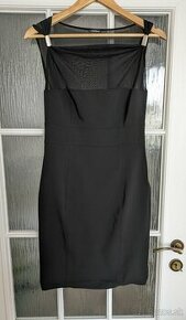 Čierne elegantné šaty S/M