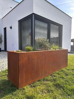 Kvetináč Corten - Vyvyseny zahon