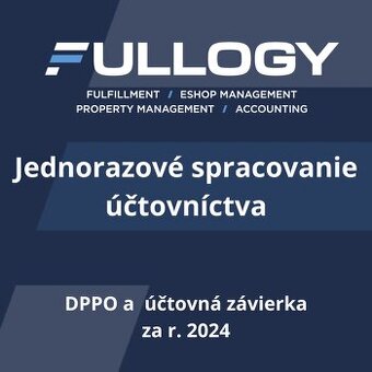 Jednorazové spracovanie účtovníctva r. 2024