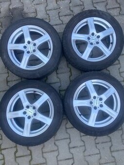 Elektróny Enzo 5x100 r16 ET 35 6.5J + letné pneu 205/5