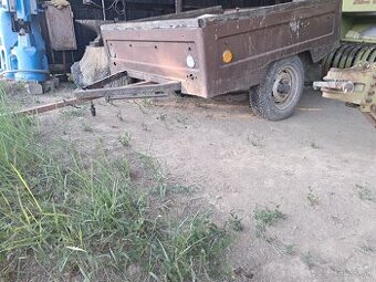 Prívesný vozík za 4x4 štvorkolku malotraktor