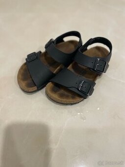 Detské čierne Regular sandále Birkenstock veľ. 26