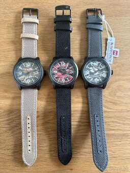 Hodinky maskáč navy analog