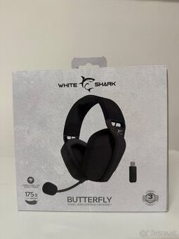 Herné slúchadlá White Shark - Butterfy ( PS4, PS5, PC )