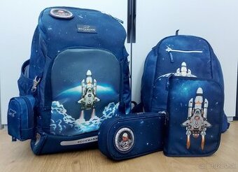 BECKMANN Školská taška (set) AIR FLX Space Mission - 1
