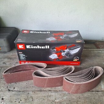 Pasová brúska 850W TE-BS 8540 E + 18ks brúsny papier