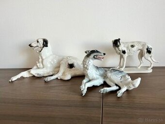 Porcelanove psy - barzoj rusky chrt