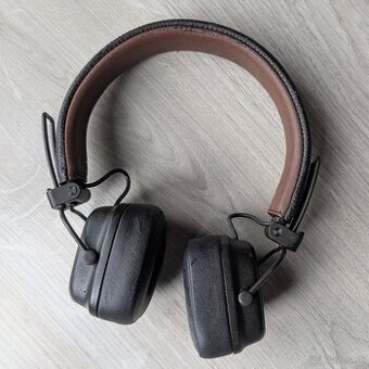 Marshall Major IV Bluetooth hnedé