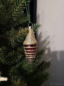 Retro ozdoby na vianočny stromček 11ks