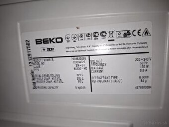 NEPOUŽÍVANÁ chladnička s mrazničkou