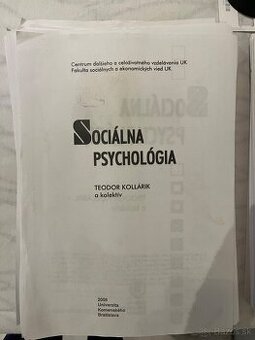 Darujem vytlačené knihy - študenti psychológie