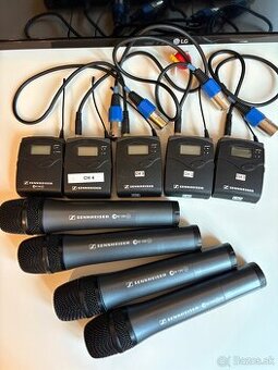 Predám bezdrôtové mikrofóny Sennheiser EW 100 G2