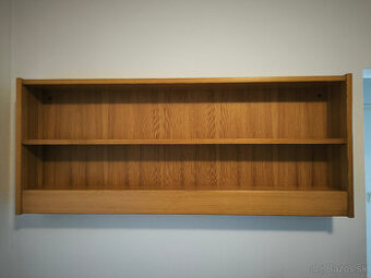 2x Drevenné závesné police z masívu - 1