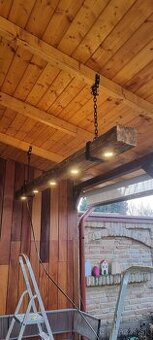 Svietidla zo stareho tramu - 1