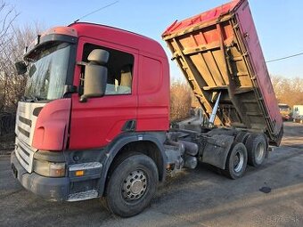 TŘÍSTRANNÝ SKLÁPĚČ SCANIA R 420 r.2009, EURO 5, MANUÁL,