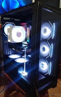 HERNÝ PC-RTX 3070 EVGA OC 8GB+Ryzen 9+32GB RAM RGB+NVMe+ARGB