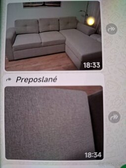 predam novu sedačku rohovu rozkladaciu