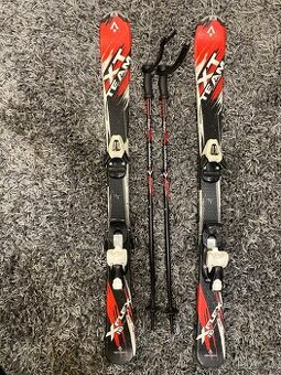 Detské lyže TecnoPro XT Team 110 cm XFlex + paličky
