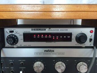 Predám Shure equalization analyser M615AS