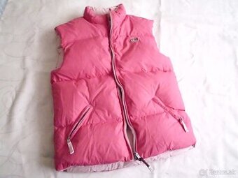 Napapijri dámska dievčenská obojstranná vesta perie S-M