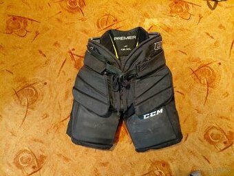 Brankárske nohavice CCM Premier,(černé barvy), vel.junior XL