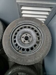 Opel Astra  disky 5x 110  pneu 205/60/16